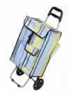 Two wheels foldable shopping trolley